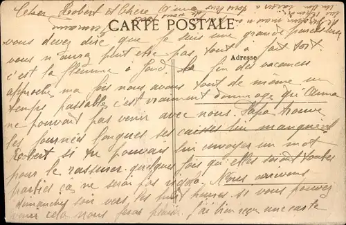 Ak Le Ribay Mayenne, Kirchplatz