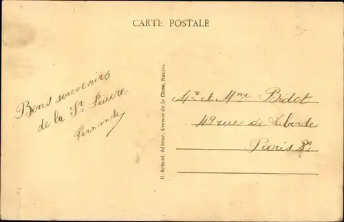 Postkarte Château Gontier sur Mayenne, Kriegsdenkmal