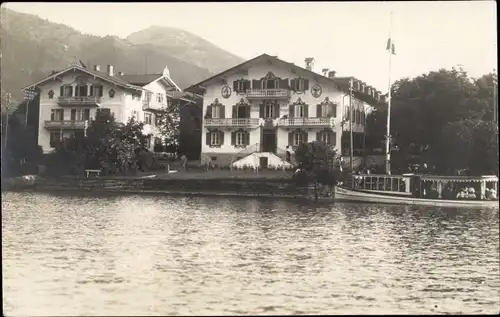 Foto Ak Rottach Egern in Oberbayern, Gasthof