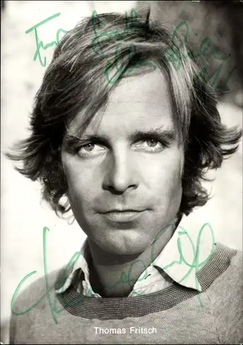 Ak Schauspieler Thomas Fritsch, Portrait, Autogramm