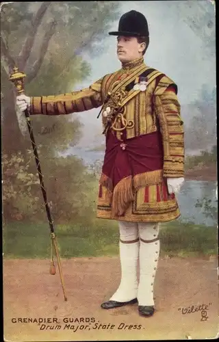 Ak Grenadier Guards, Drum Major, State Dress, Soldat, Paradeuniform