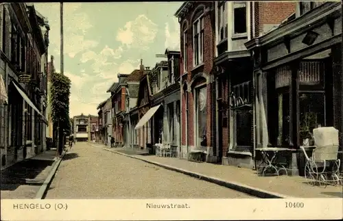 Ak Hengelo Overijssel Niederlande, Nieuwstraat