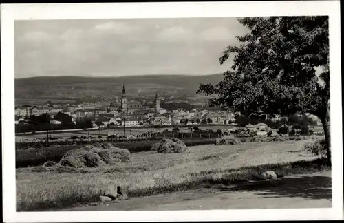 Ak Vyškov Wischau Südmähren, Totalansicht