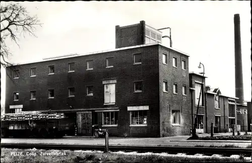 Ak Peize Drenthe Niederlande, Molkerei, Fabrik