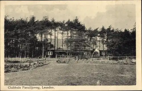 Ak Leusden Utrecht Niederlande, Clubhaus Paradijsweg