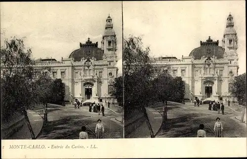 Stereo Ak Monte Carlo, Eingang zum Casino
