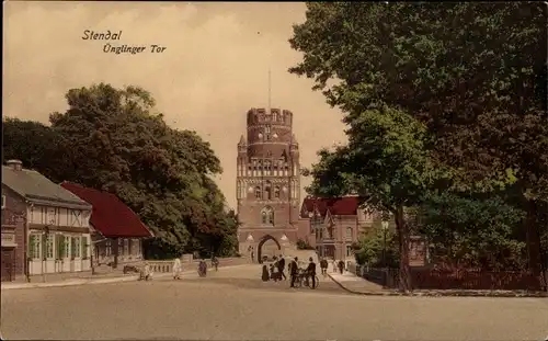 Ak Stendal in der Altmark, Ünglinger Tor