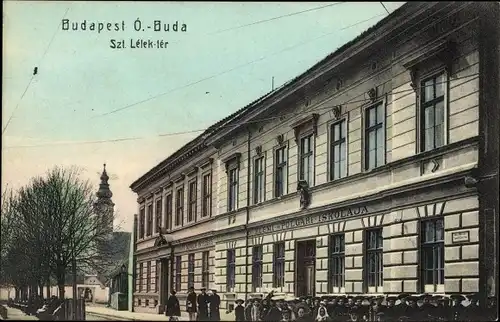 Ak Budapest Ungarn, Schule, Kinder