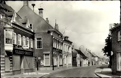 Ak Oud Gastel Nordbrabant Niederlande, Dorpsstraat