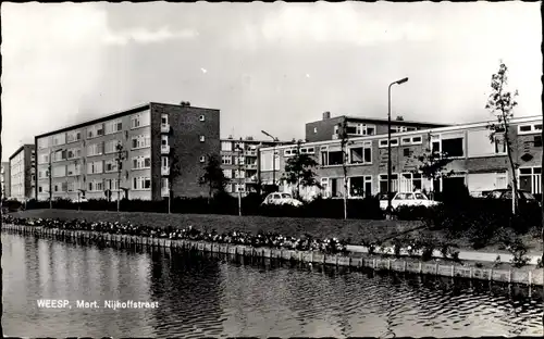 Ak Weesp Nordholland, Mart. Nijhoffstraat