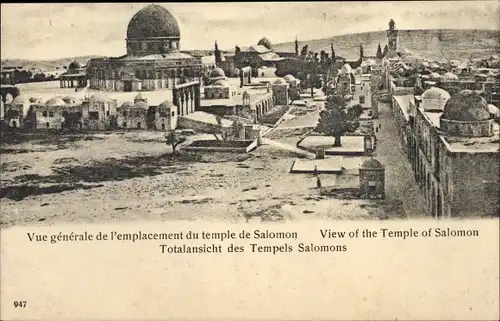 Ak Jerusalem Israel, Tempel Salomons