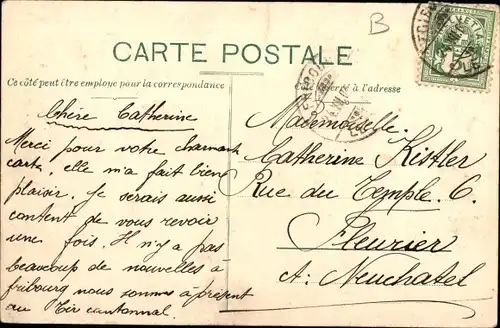 Ak Genf Genf Schweiz, Victoria Hall