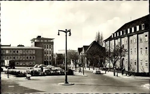 Ak Itzehoe in Holstein, Blick auf den Lornsenplatz