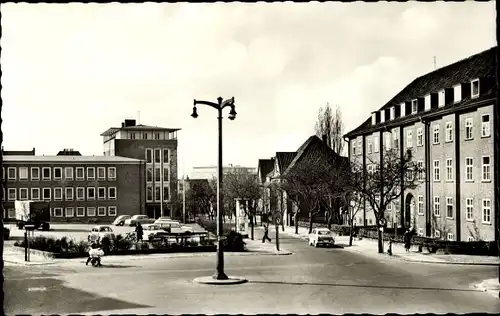 Ak Itzehoe in Holstein, Blick auf den Lornsenplatz