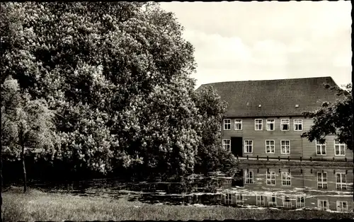 Ak Itzehoe in Holstein, Klosterhof, Teich