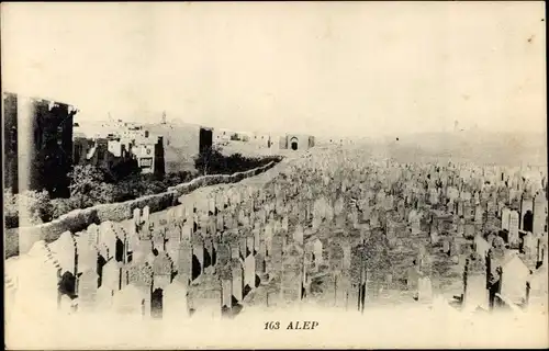 Ak Aleppo Syrien, Friedhof