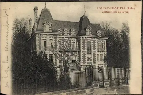 Ak Rosnay L'Hopital Aube, Schloss