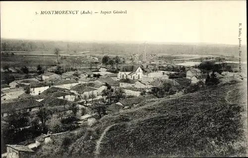 Ak Montmorency Aube, Gesamtansicht
