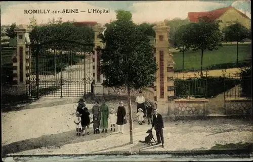 Ak Romilly sur Seine Aube, Krankenhaus