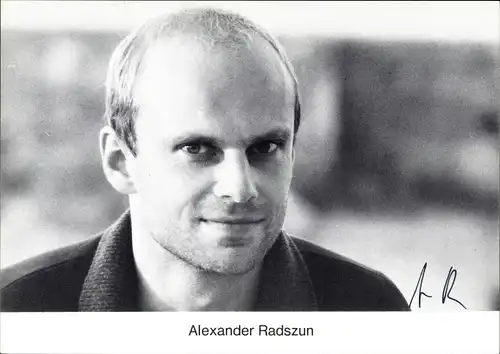 Ak Schauspieler Alexander Radszun, Autogramm, Portrait