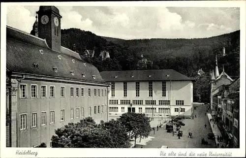 Ak Heidelberg am Neckar, Neue und Alte Universität