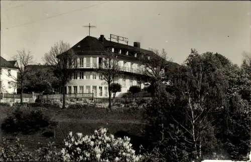Ak Saalburg Thüringen, FDGB Heim Hermann Schlimme