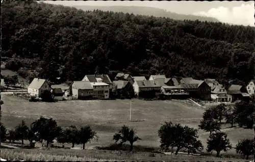 Ak Nonrod Fischbachtal Hessen, Gesamtansicht, Gasthaus Zum Rodenstein