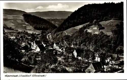 Ak Rötenbach Alpirsbach im Schwarzwald, Panorama
