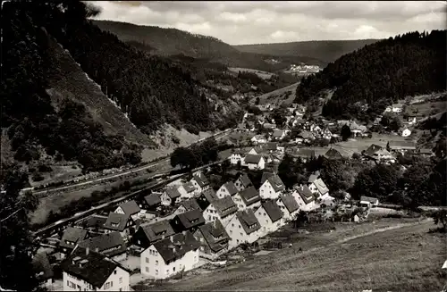 Ak Rötenbach Alpirsbach im Schwarzwald, Ortsansicht