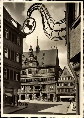 Ak Tübingen am Neckar, Rathaus