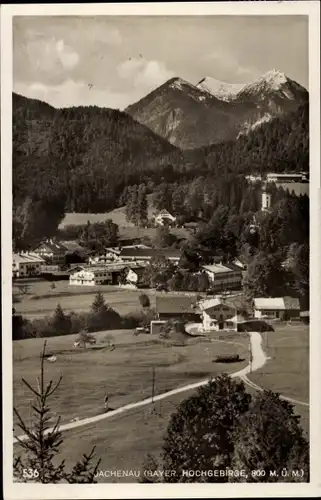 Ak Jachenau in Oberbayern, Panorama