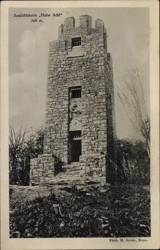 Ak Adenau in der Eifel, Aussichtsturm Hohe Acht