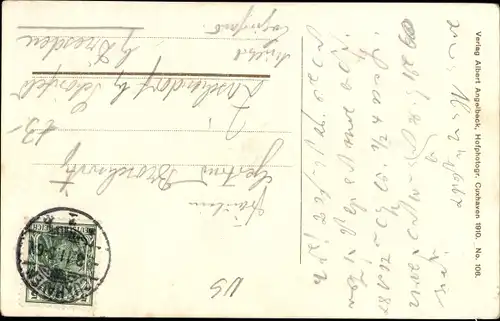 Ak Nordseebad Cuxhaven, Springflut bei der alten Liebe