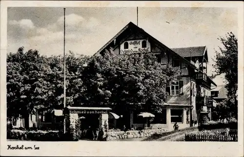 Ak Kochel am See in Oberbayern, Gasthof Schmied von Kochel