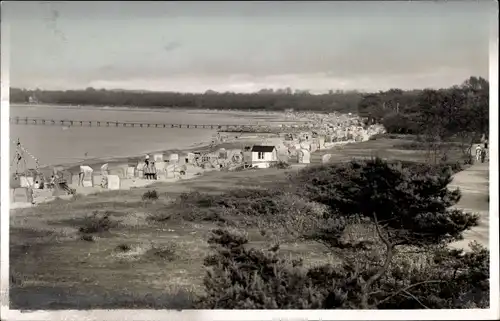 Foto Ak Ostseebad Timmendorfer Strand, Strand