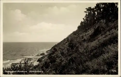 Ak Ostseebad Koserow auf Usedom, Streckelberg