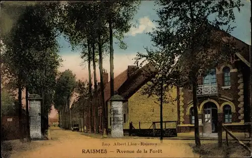 Ak Raismes Nord, Avenue de la Foret