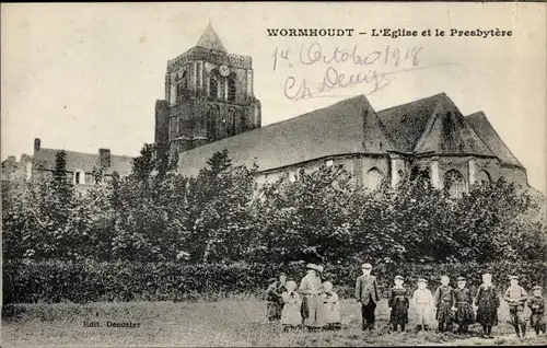 Ak Wormhoudt Wormhout Nord, Kirche, Presbyterium