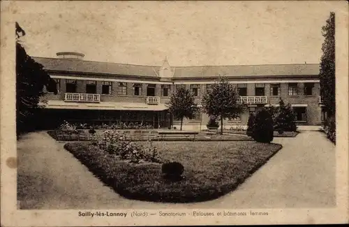 Ak Sailly lez Lannoy Nord, Sanatorium, Frauengebäude