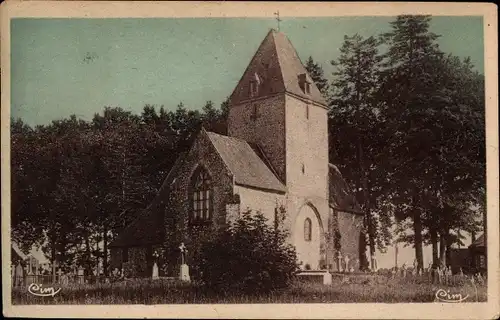 Postkarte Ernée Mayenne, Kapelle von Charné