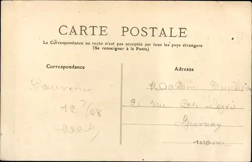 Ak Mayenne, Schlossbrücke