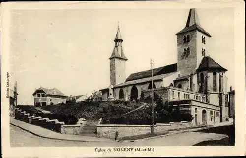 Ak Nomeny Meurthe et Moselle, Kirche