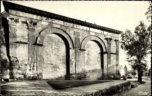 Ak Langres Haute Marne, Gallo-römisches Tor