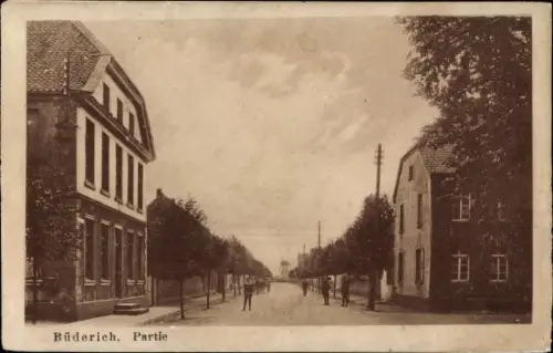 Ak Büderich Kreis Moers Wesel, Friedrichstraße