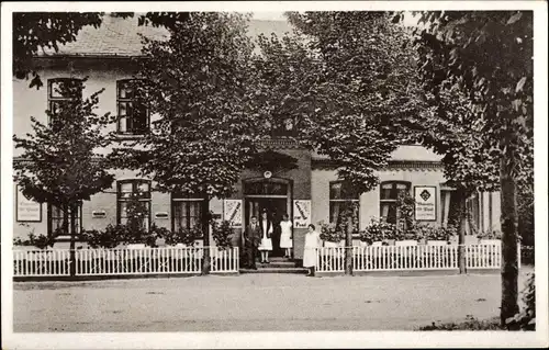 Ak Steinkirchen Altes Land Niedersachsen, Gasthof Zur Post