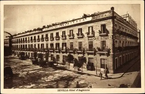 Ak Sevilla Andalusien, Hotel d'Angleterre