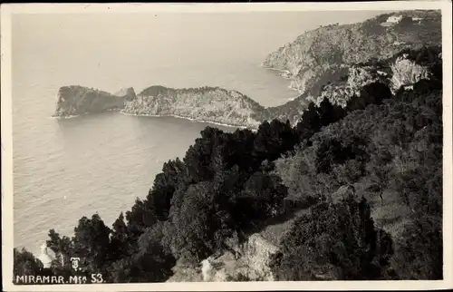Foto Ak Mallorca Balearische Inseln, Miramar, Küste