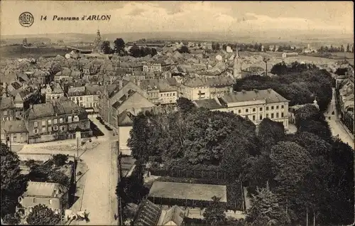 Ak Arlon Aarlen Wallonie Luxemburg, Gesamtansicht