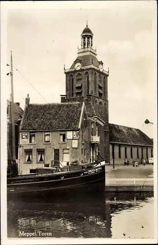 Ak Meppel Drenthe Niederlande, Toren