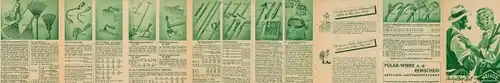 Klapp Ak Reklame, Landwirtschaft, Polar-Werke AG Remscheid, Helios Gerät
